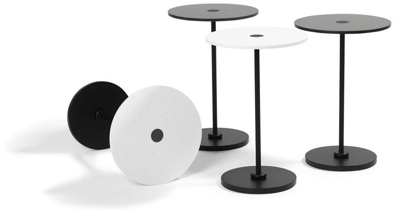 Blå Station Круглый журнальный столик из стали с порошковым покрытием  L37 Bla Station  - Вид №2