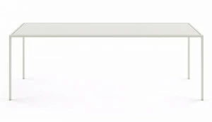 Alias Прямоугольный журнальный столик из стали с порошковым покрытием Flow bowl