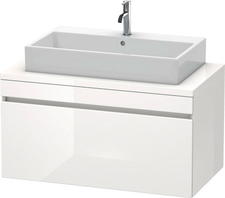 DS531402222 DuraStyle Тумбочка для консоли Белый глянцевый декор Duravit - Вид №2
