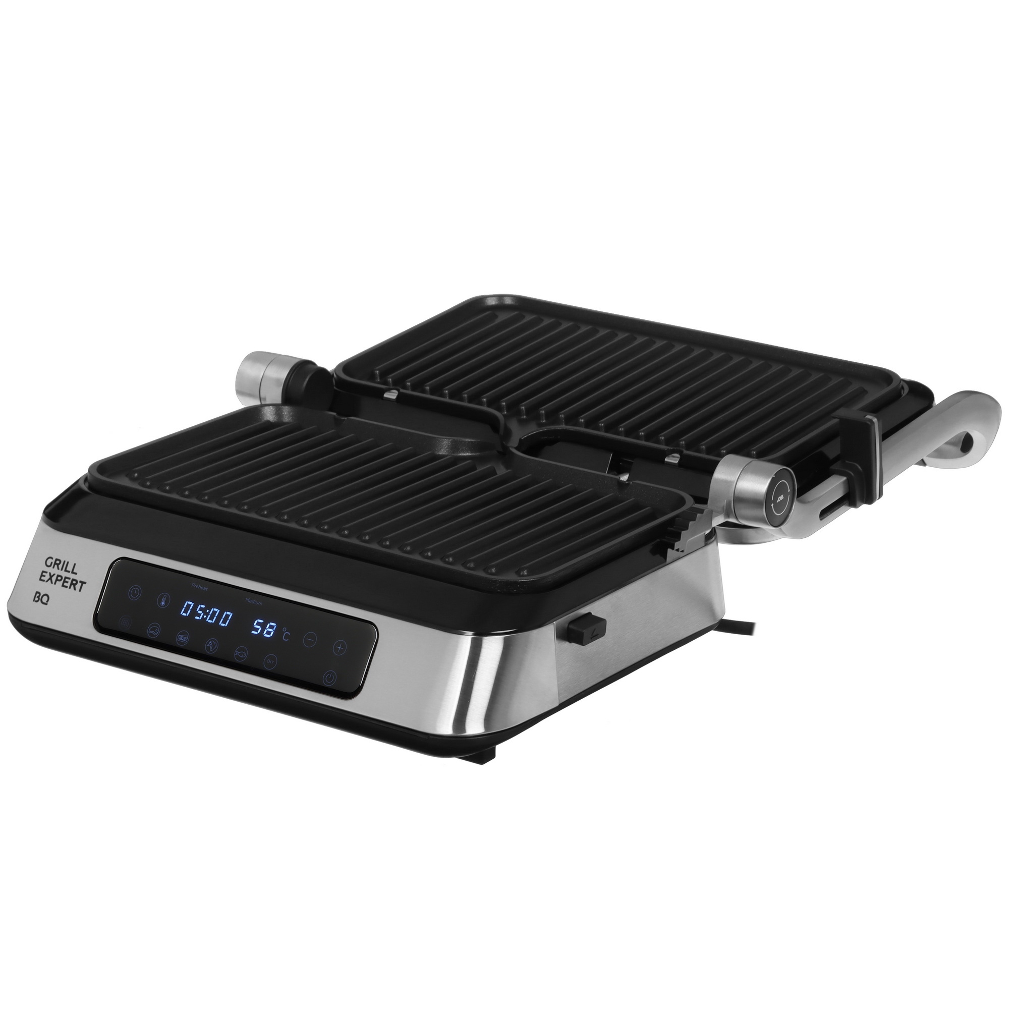 9116881 Гриль BQ GR3000 серебристый STDN-0111572 - Вид №6