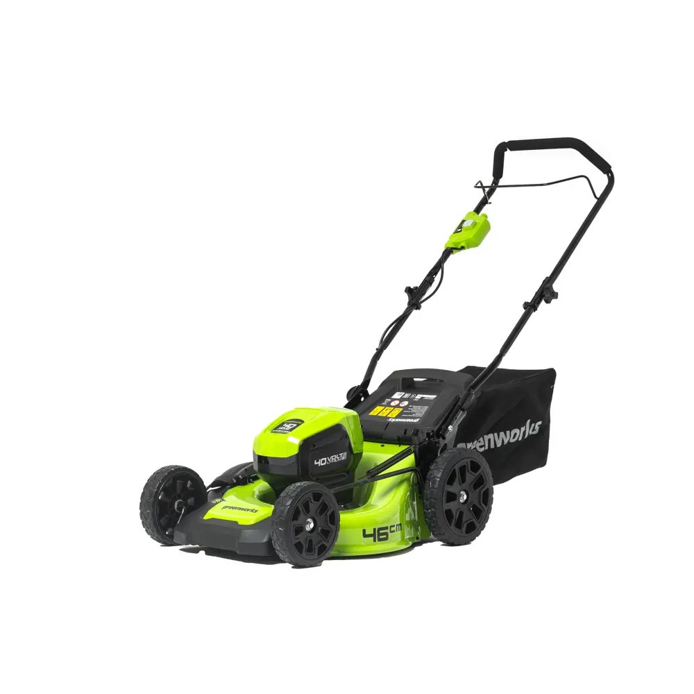 Газонокосилка аккумуляторная Greenworks 2514407 40 В АКБ и ЗУ входит в комплект Santreyd STLM-2122169