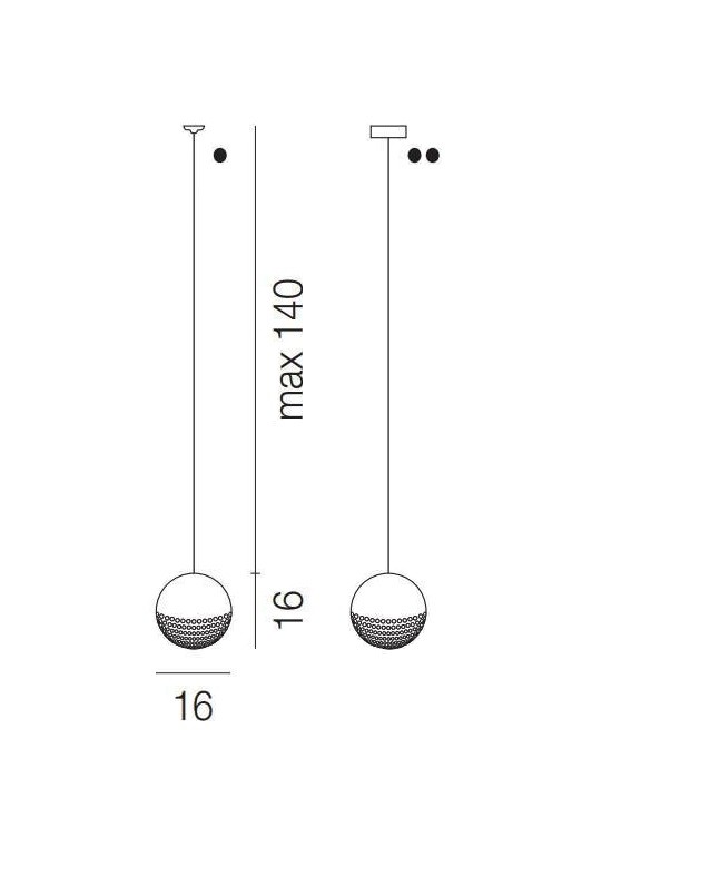 Vistosi Bolle SP P TR AC светильник подвесной 73940 - Вид №1