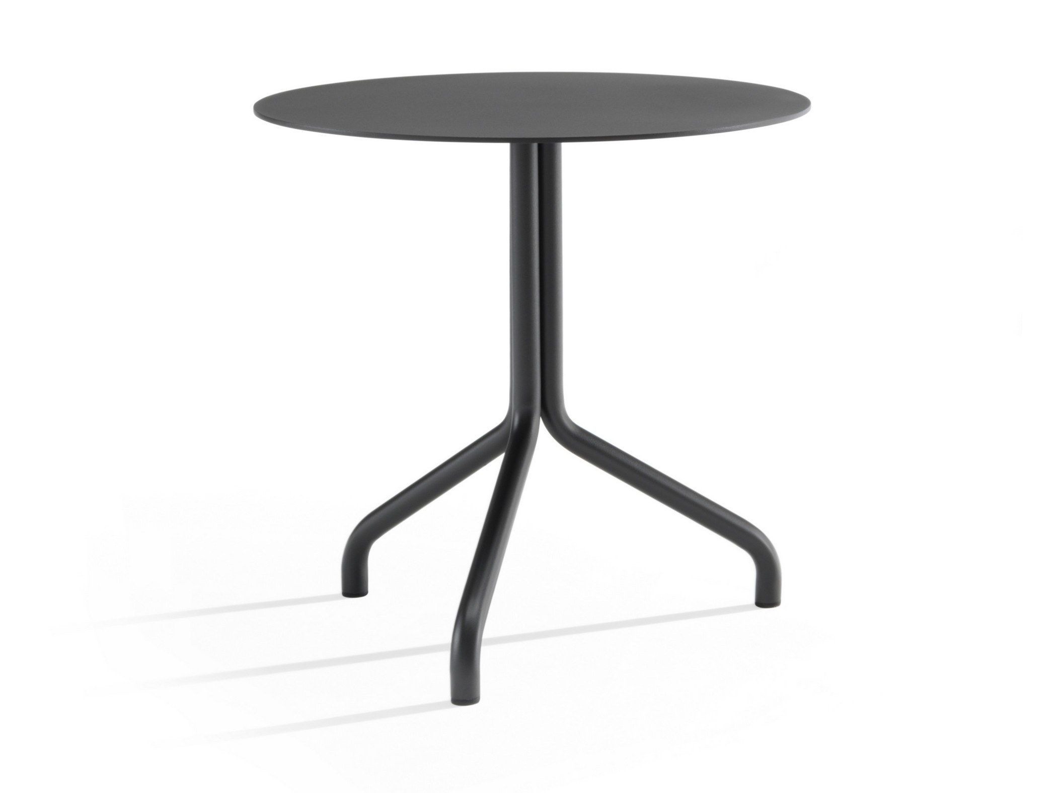 Высокий круглый металлический журнальный столик B-LINE AD.От ARCH-00124020