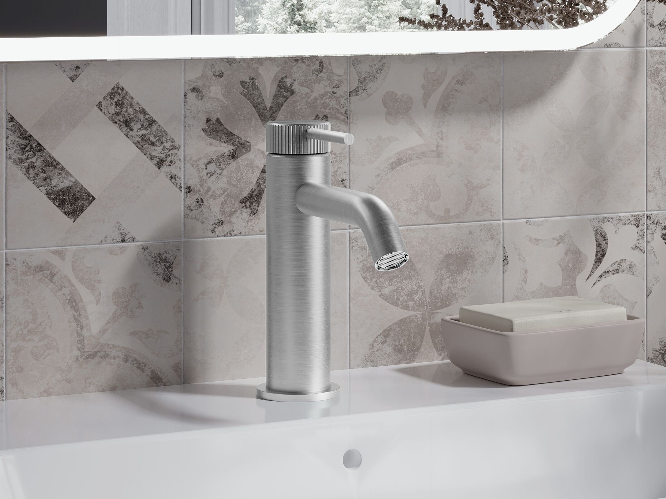 Смеситель для раковины с одним отверстием без слива CROSSWATER 3ONE6 ARCH-00105738 - Вид №1