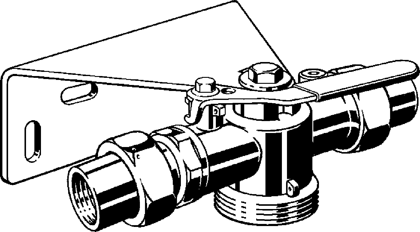 Viega Монтажный узел для газового счетчика G2112.1T (527976) 527 976 - Вид №1