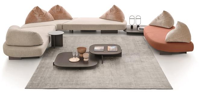 Ditre Italia Круглый журнальный столик из дерева и стекла sun-id-1444912 - Вид №5