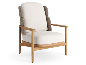 Садовое кресло с высокой спинкой