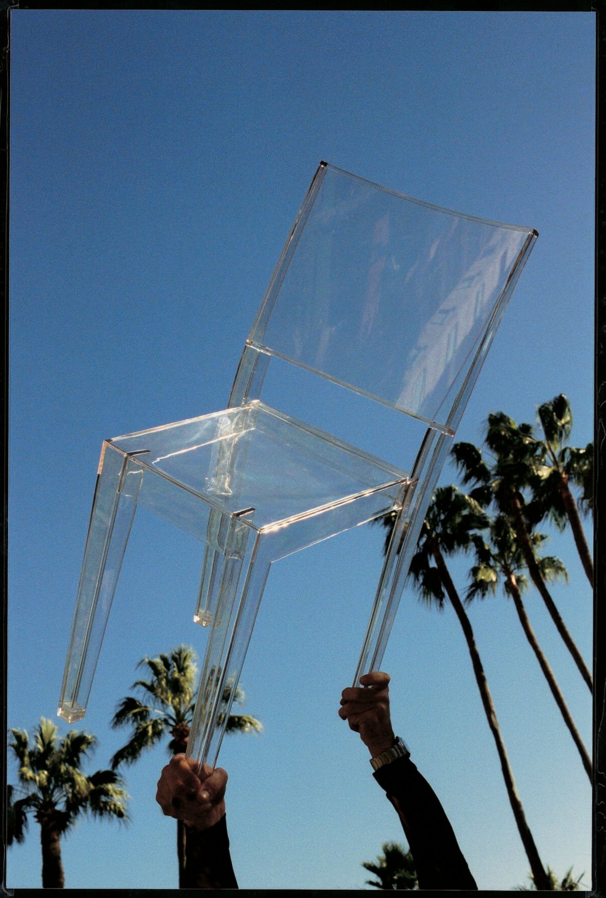 Штабелируемый стул из поликарбоната с открытой спинкой Kartell LA MARIE ARCH-00116862