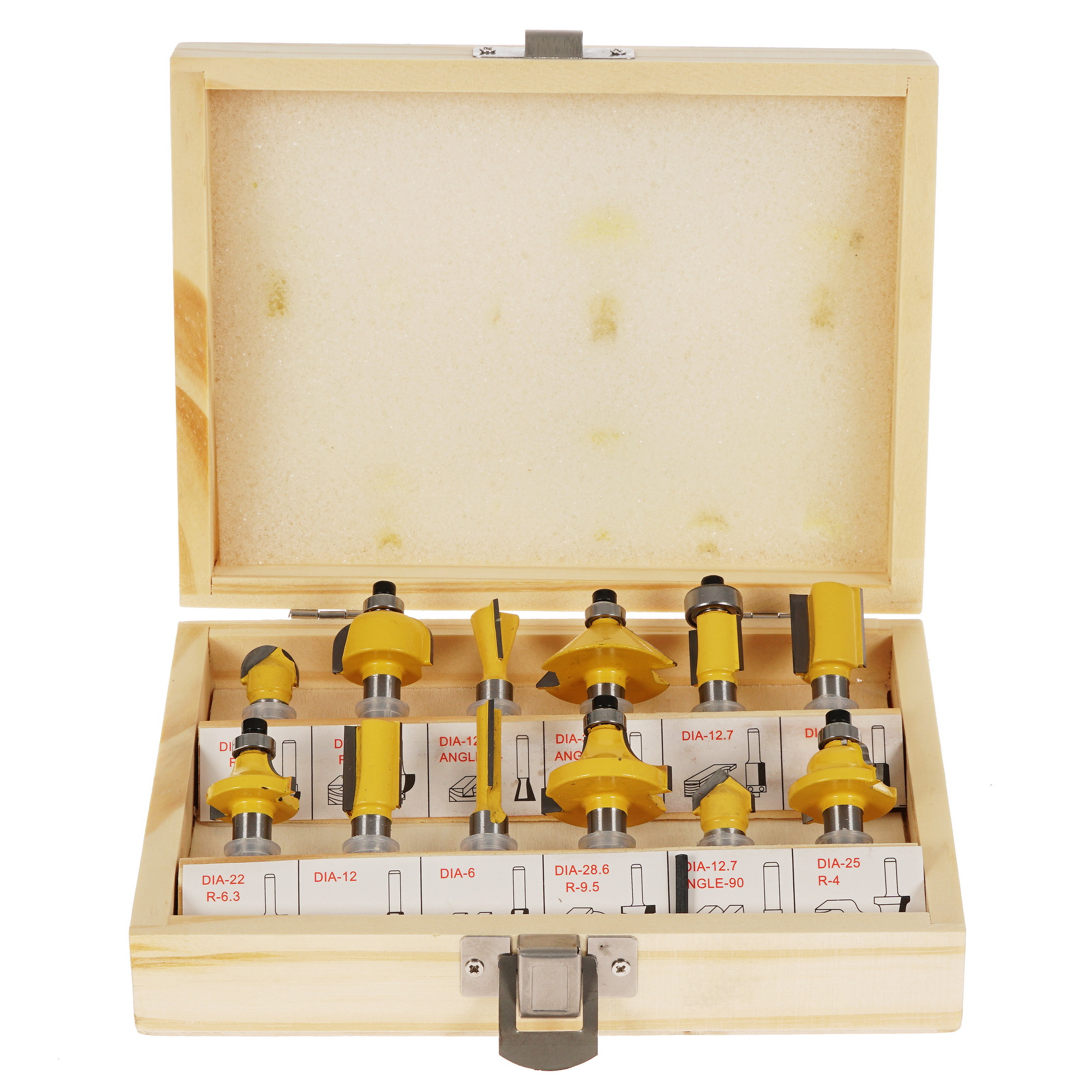 Набор фрез Deko RBS12 065-0726 12 шт 5311841 STDN-0111913 - Вид №1