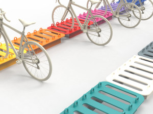 Стойка для велосипедов из полиэтилена