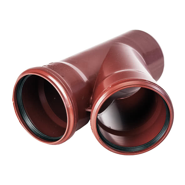 8M3145E9090 SANHA M3-145E тройник, угол 45°  DN 90x90 / OD 90x90 мм  - Вид №1