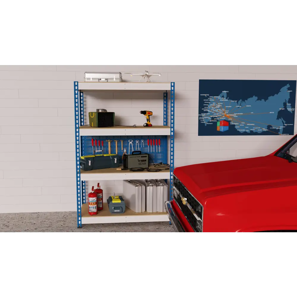 Подпятники Santreyd для стеллажей МКФ - устойчивость и защита 82575895 STLM-0030381 - Вид №7