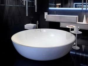 RIFRA Отдельностоящая круглая ванна из Corian®