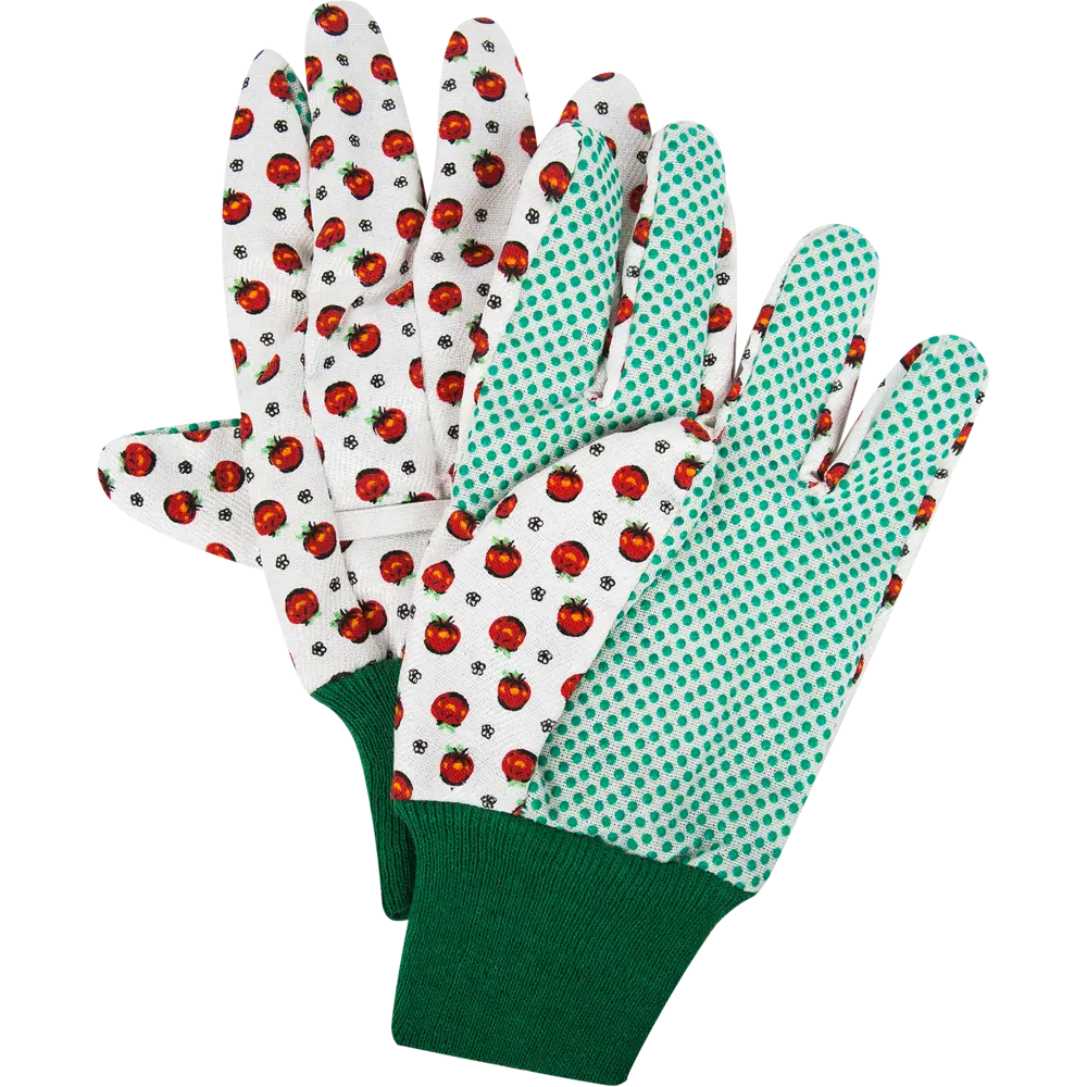 Santreyd: Садовые перчатки с рисунком для комфортной работы 14263952 STLM-1352993