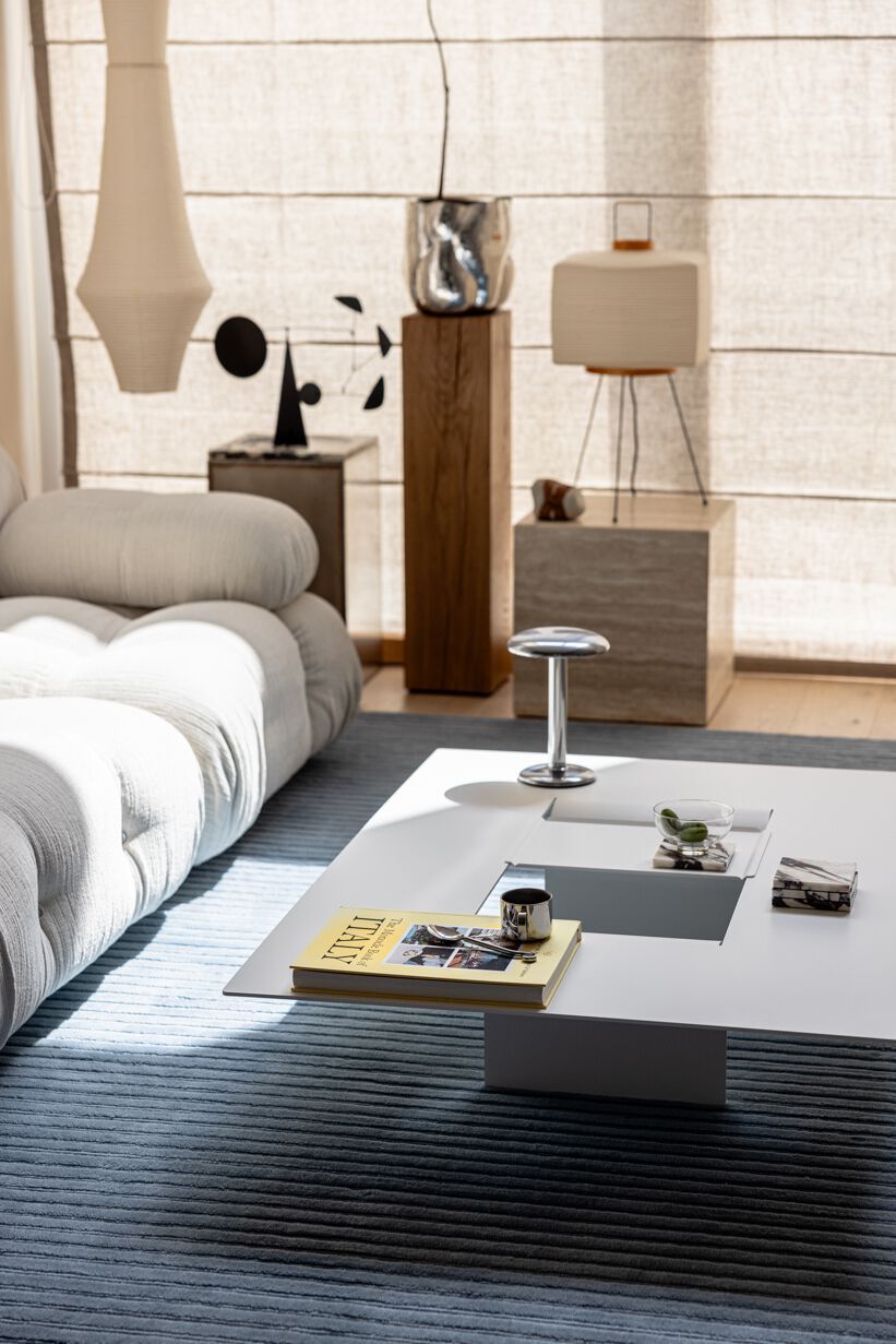 Низкий журнальный столик из листового металла Metallbude CUT ARCH-00111188 - Вид №47