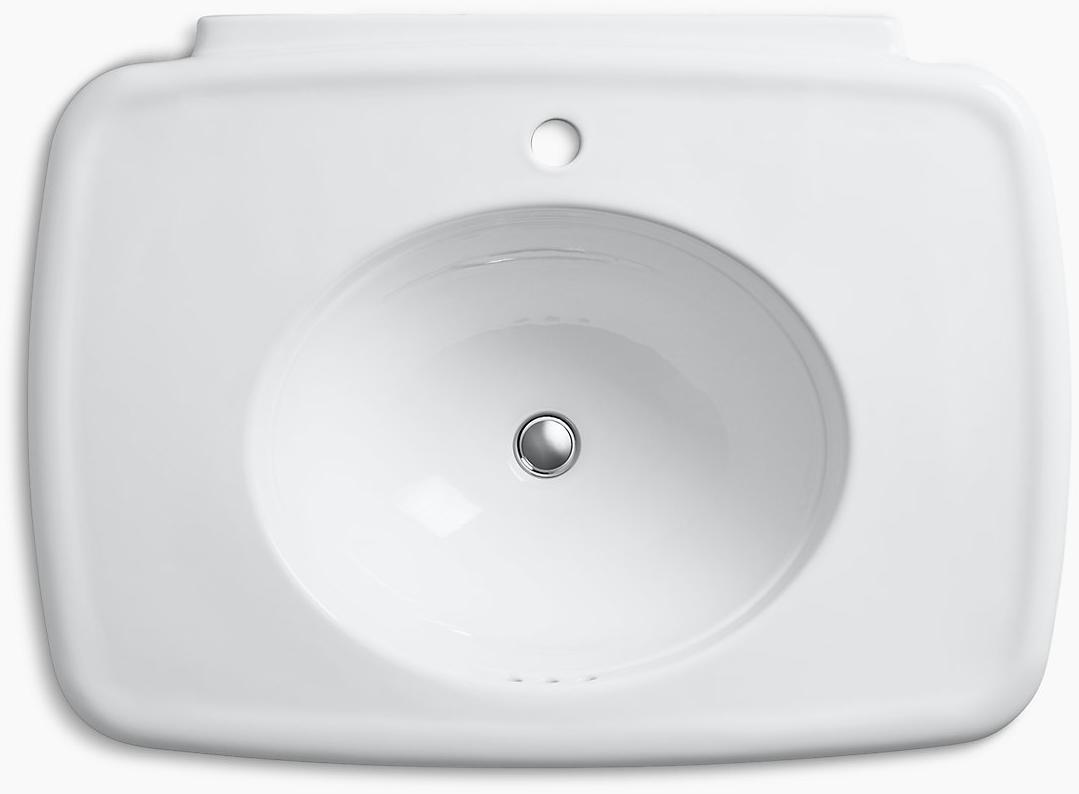 K-2347-1-47 Напольная раковина стоящая прямоугольная Kohler  - Вид №2