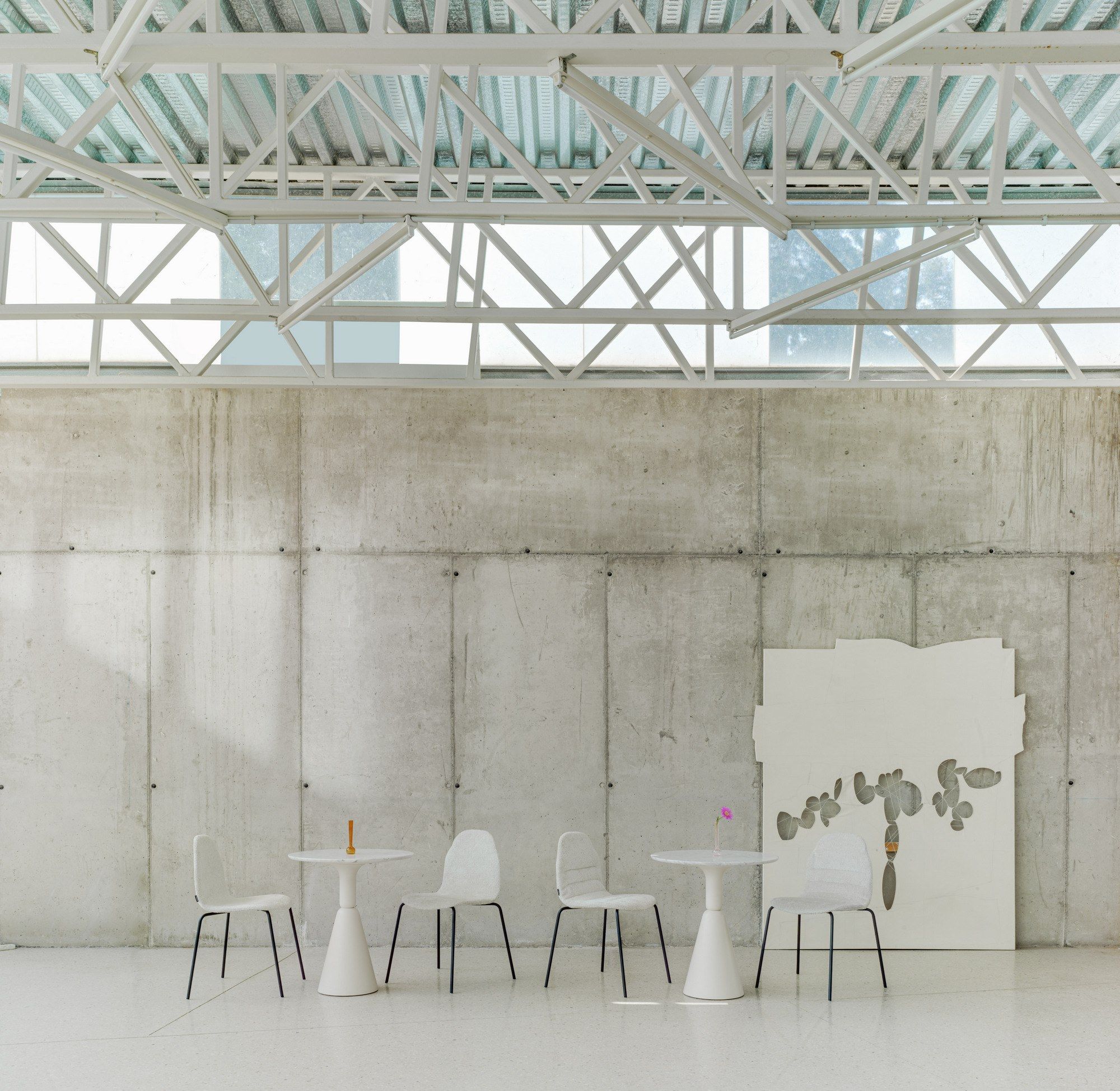 Штабелируемый стул из ткани SANCAL боди ARCH-00138256 - Вид №2