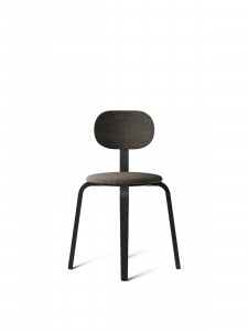 8355502-00A705ZZ MENU Afteroom фанера, сиденье с обивкой для обеденного стула и сиденье; Назад Черный ясень | Мох - 014