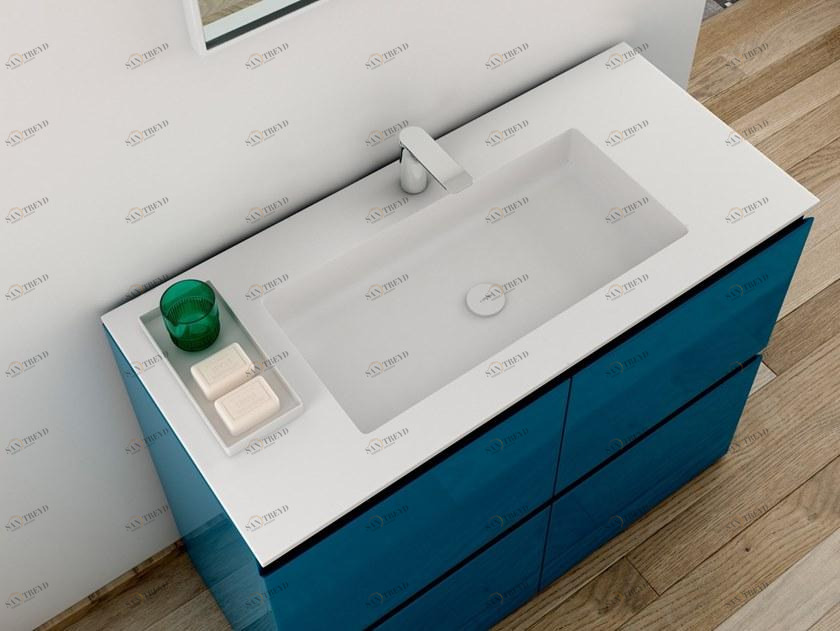 H5 Накладная раковина на столешницу  овальная Inbani 