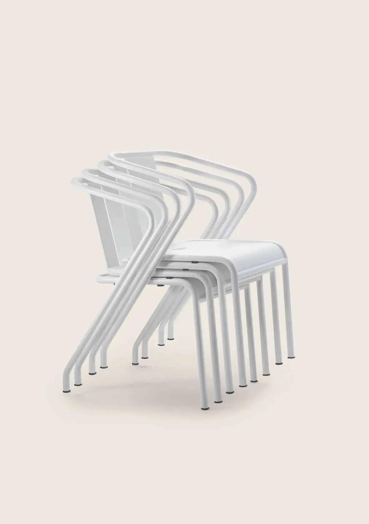 Окрашенный металлический садовый стул Flexform Calipso ARCH-00074022 - Вид №7