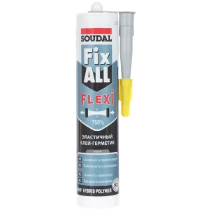Клей-герметик Fix all classic цвет серый 290 мл 81963575 STLM-2067243