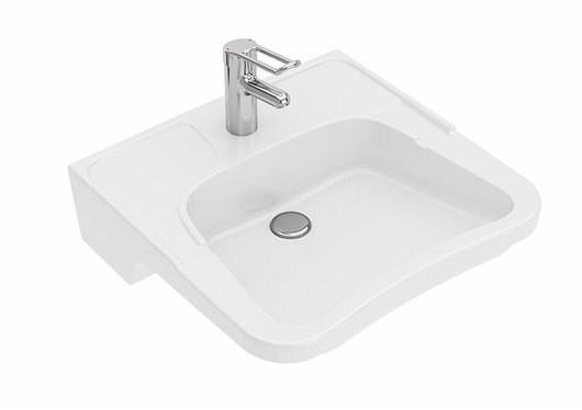 500.926.00.5 Подвесная раковина настенная прямоугольная IDO  белая 