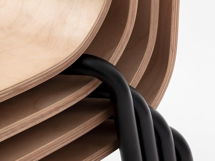 Mara Стул для конференций штабелируемый из бука  3000l  - Вид №5