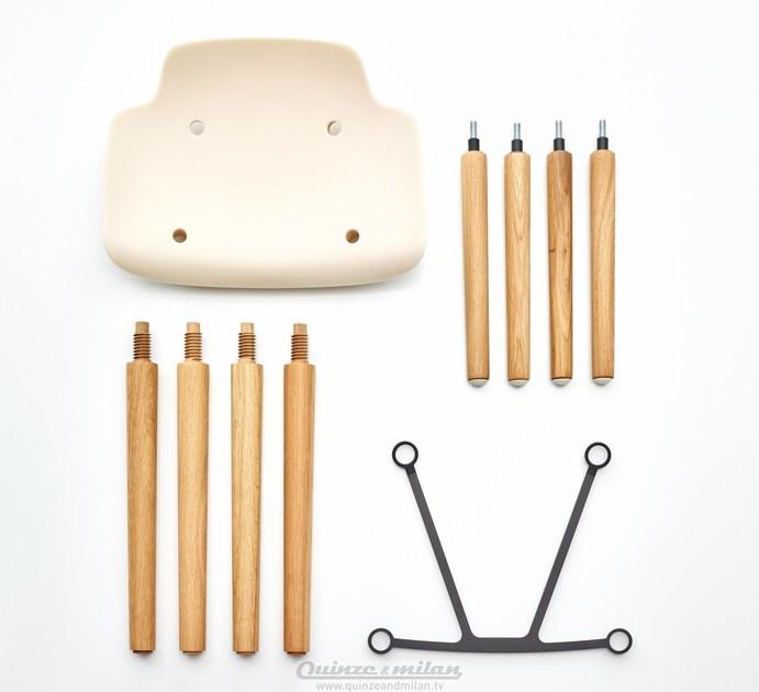 Quinze & Milan Высокий деревянный табурет Pilot sun-id-1470986 - Вид №1