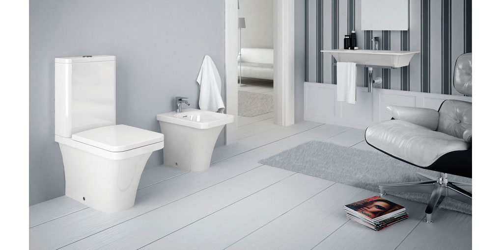 FL12 Компакт унитаз с бачком Белый Ceramica Hidra FLAT Италия - Вид №1