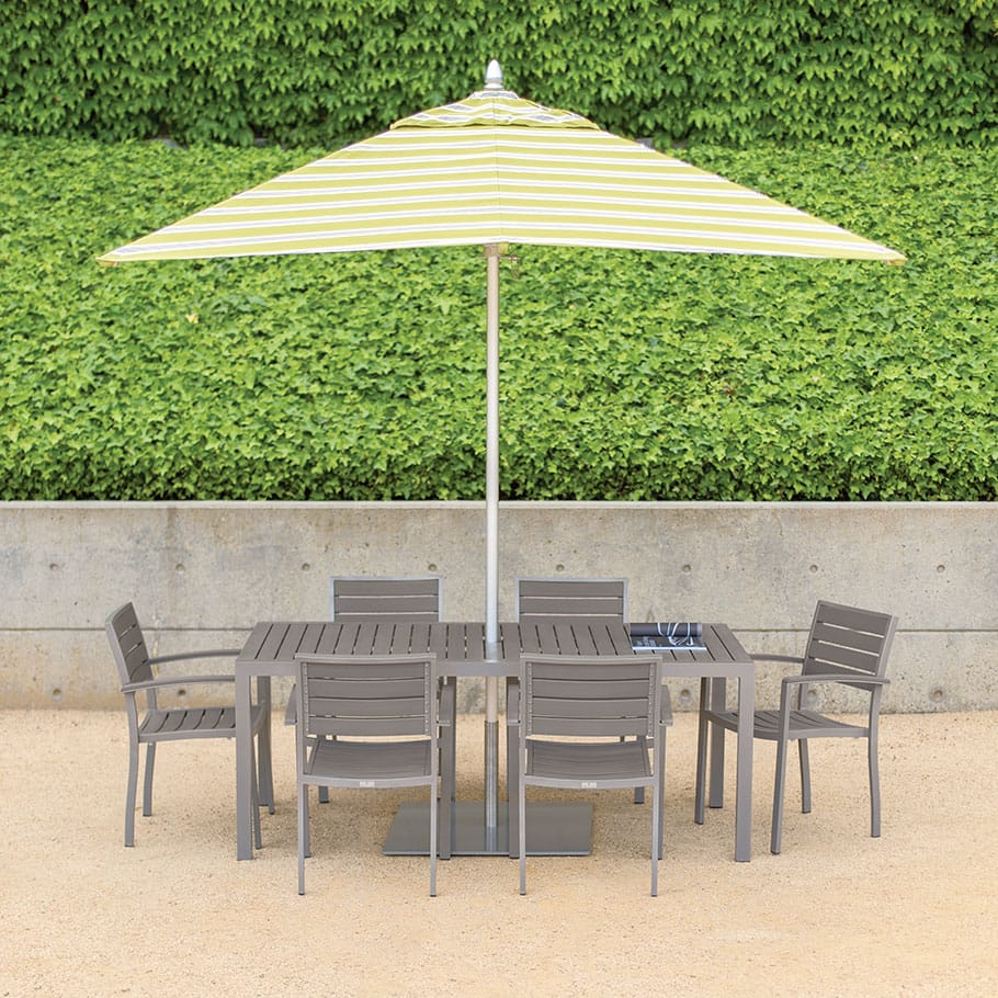 Алюминиевый и полиэфирный квадратный зонтик JANUS et Cie JANUS Umbrella ARCH-00095943 - Вид №5