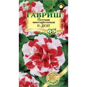 Петуния Дуэт махровая серия Элитная клумба 5 шт.