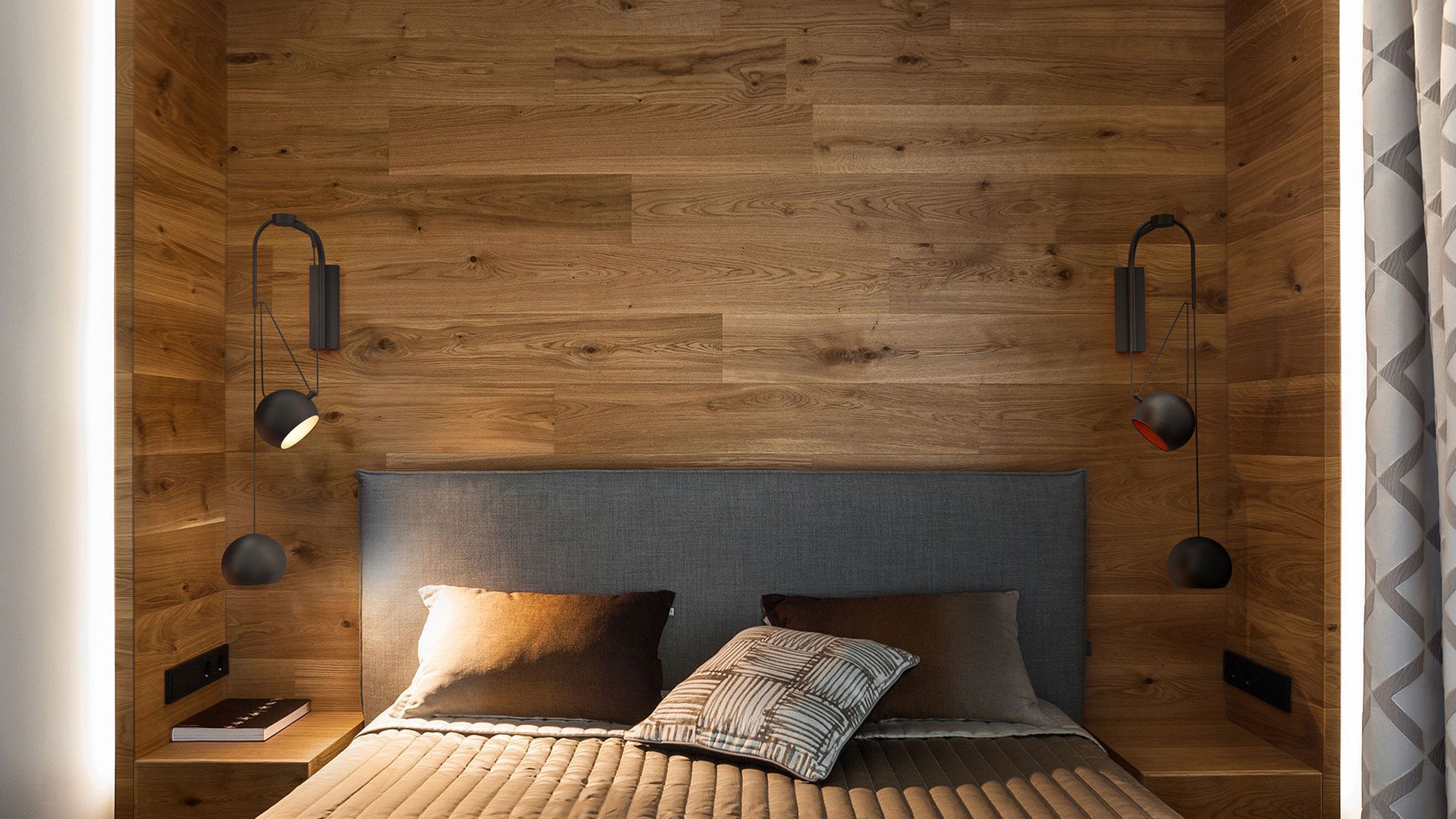 Регулируемый металлический светодиодный настенный светильник luxcambra SIRIUS A ARCH-00126847 - Вид №1