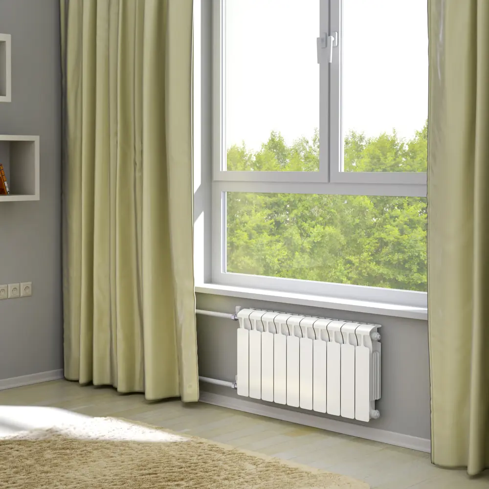 RIFAR Monolit - биметаллический радиатор 8 секций с боковым подключением 13313831 STLM-0941038 - Вид №5