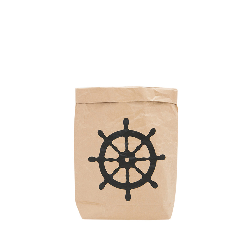 Эко-мешок для игрушек Wheel из крафт бумаги VAMVIGVAM  282003 Белый;бежевый Santreyd  - Вид №7