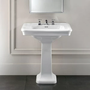 IBLG13FET Подвесная раковина настенная овальная Devon&Devon  белая