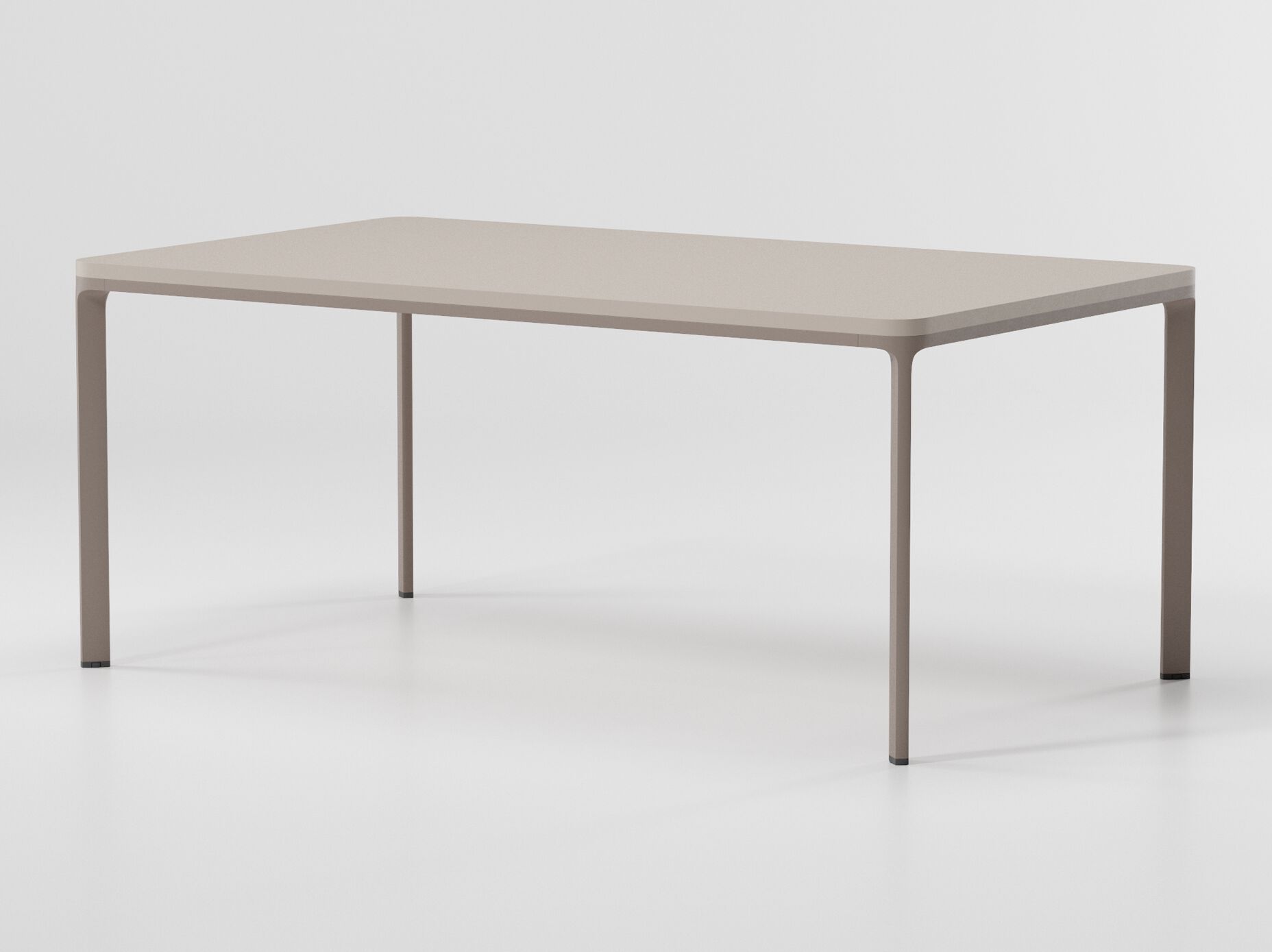 Алюминиевый прямоугольный садовый стол Kettal Park Life ARCH-00066098