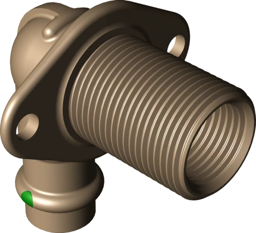 279 295 Модель 2232.1 Трубопроводные системы  Profipress  Водорозетки для прохода через стену Santreyd  - Вид №2