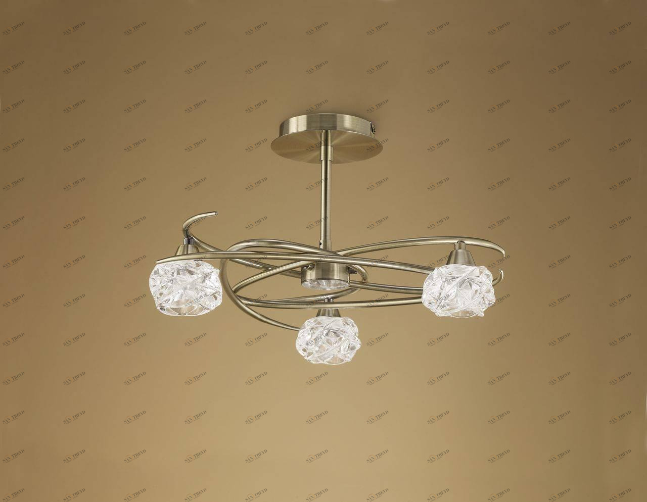 Потолочная люстра Mantra Maremagnum 4074 MANTRA ДИЗАЙНЕРСКИЕ, MAREMAGNUM BRONZE 058860 Бронза 