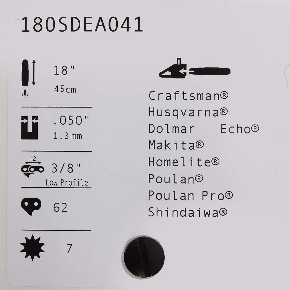 Шина для пилы Oregon 18", 62 звена, паз 1.3 мм, шаг 3/8" дюйма STLM-2166738 - Вид №4