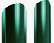 Штакетник пластиковый хаки RAL 6005 ГеоПластБорд GPBST-162 - Вид №1