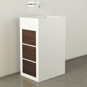 Moma Design Раковина напольная TOWER CUBE с ящиками BATHROOM белая