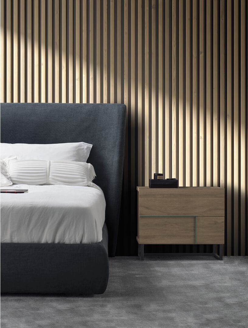 Двуспальная кровать с мягким изголовьем Devina Nais LEAF ARCH-00067826 - Вид №5