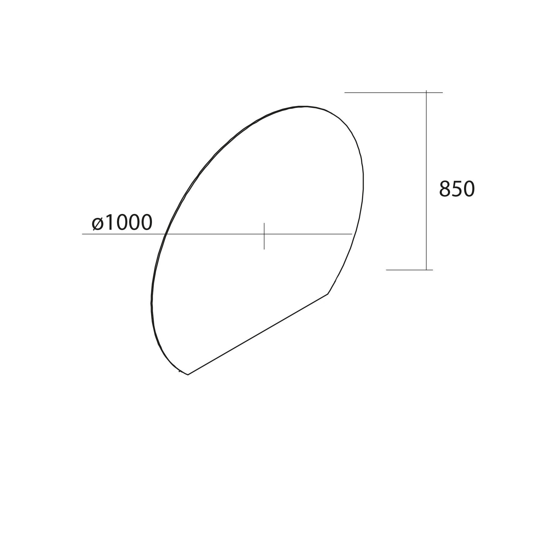 86289 SALGAR Зеркало SUNRISE 1000 круглое со светодиодной подсветкой (4,8 Вт.) IP 44 d 1000 мм - Вид №1