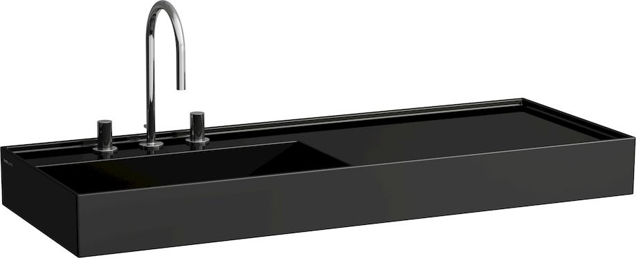 H8133327571121 Раковина, полочка справа, со специальным скрытым сливом LAUFEN PRO - Вид №10