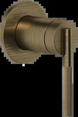 Отдельный контроль 63609 713 Gessi Ingranaggio СТАРИННАЯ ЛАТУНЬ