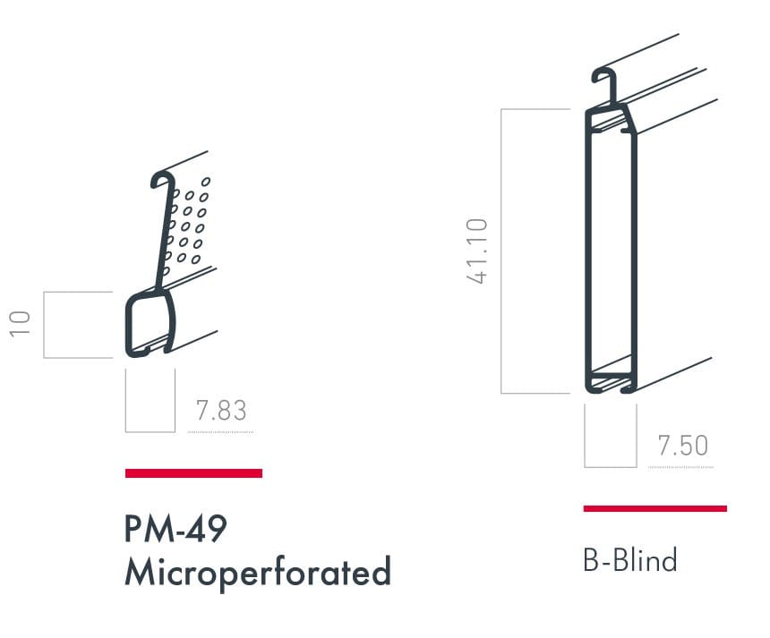 Алюминиевые рольставни Saxun PM-49 ARCH-00146491 - Вид №2