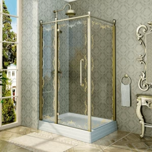 Душевое ограждение "120 Лоренцо Великолепный - Bronze"