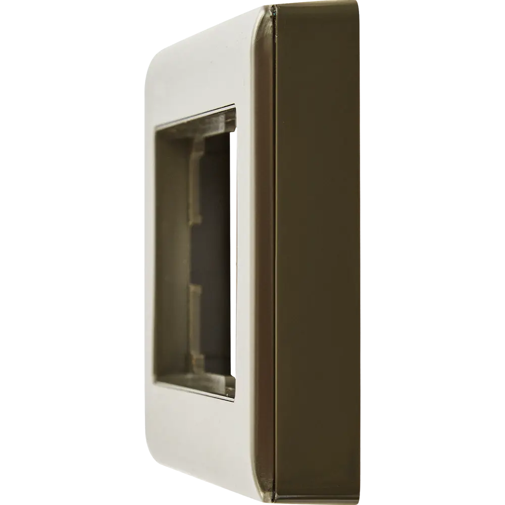 Рамка для розеток и выключателей Werkel Metallic 2 поста цвет глянцевый никель 84491775 STLM-2035524 - Вид №2