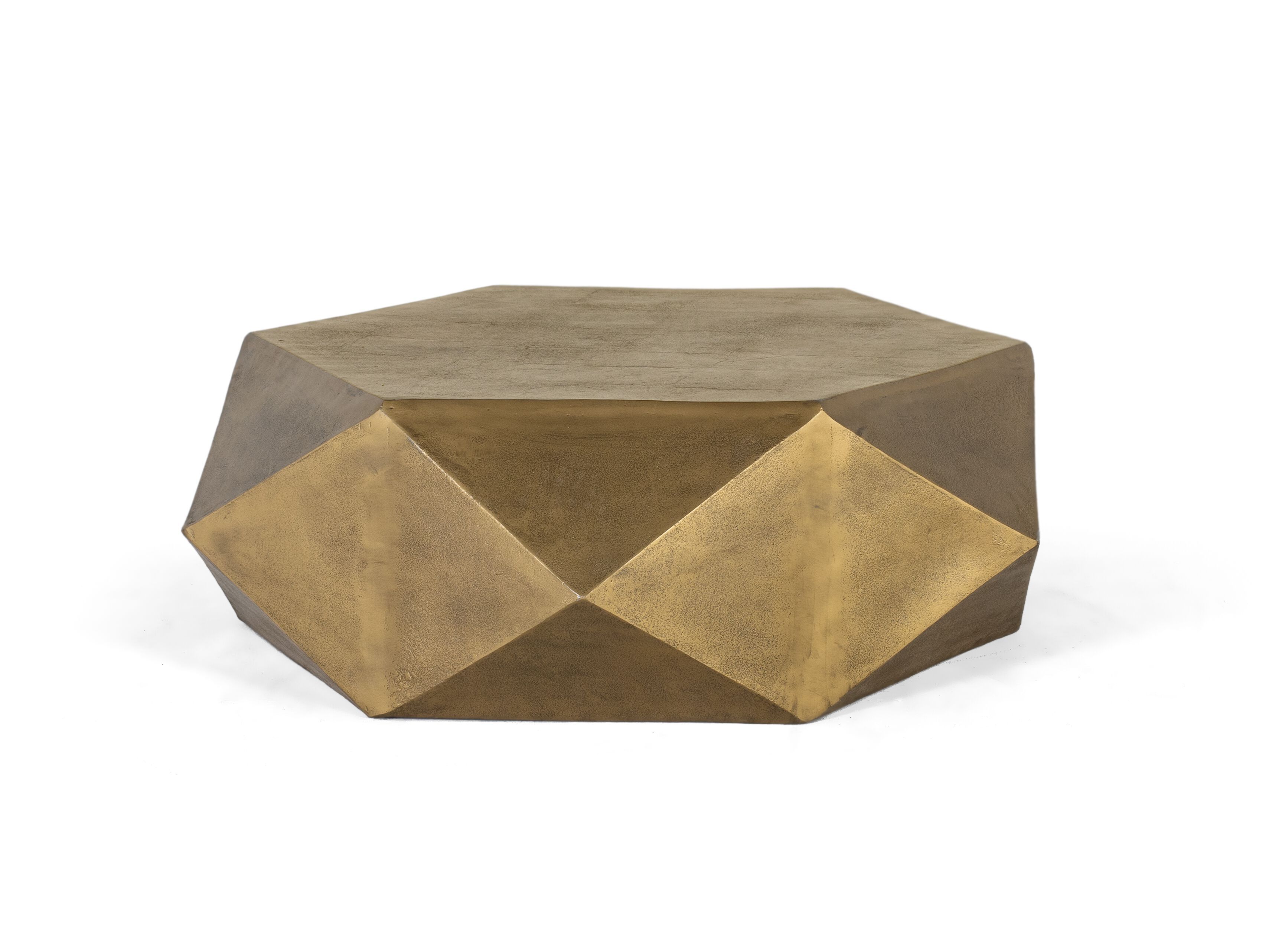 Алюминиевый шестигранный журнальный столик Giner y Colomer 1622 ARCH-00015518