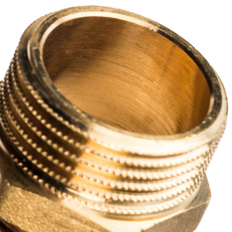 Ниппель НН 1" латунь STOUT SFT0003000011 - Вид №1